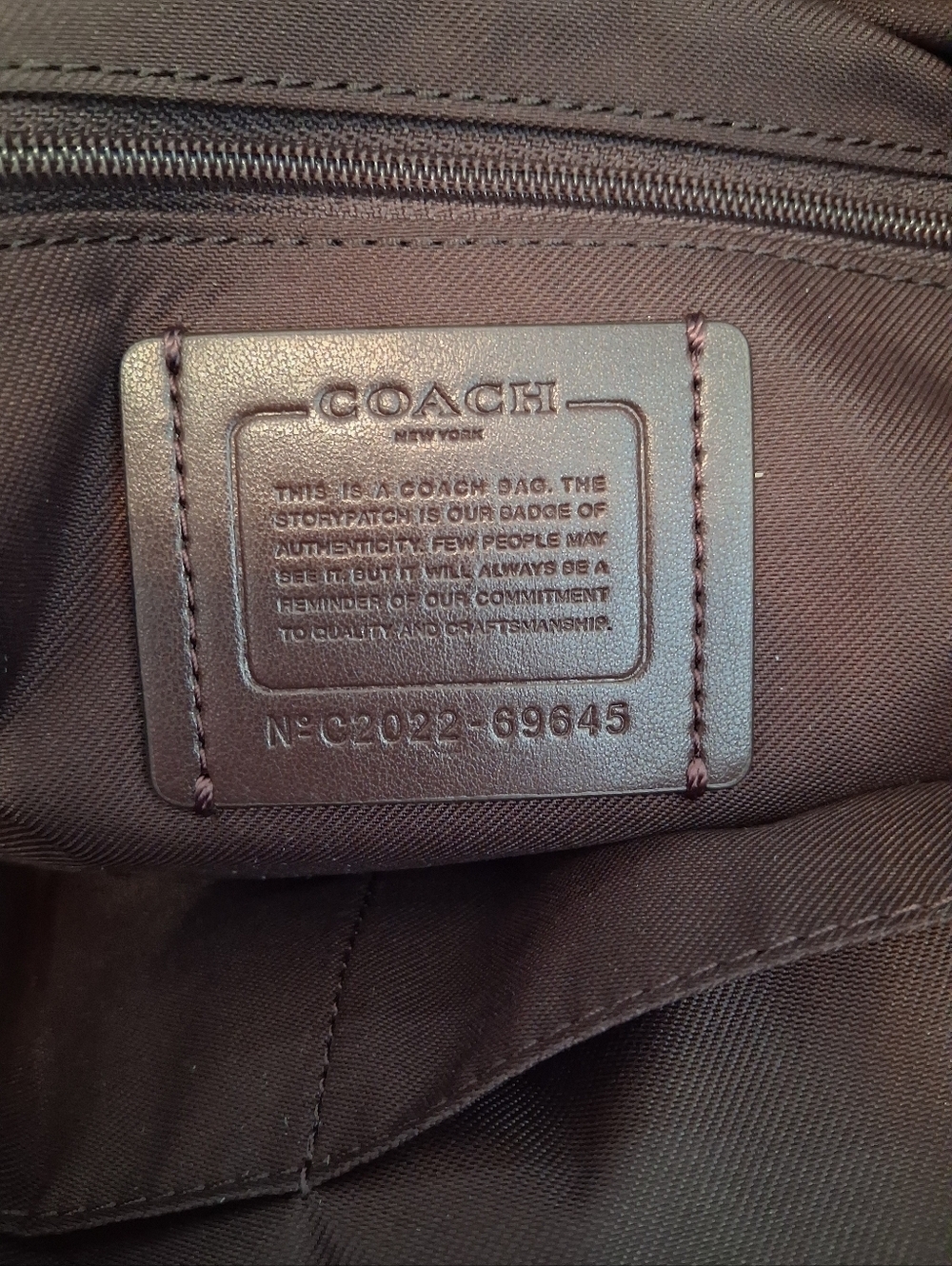 Coach Black and Gray Horse & Carriage Jacquard City Tote - Picture 11 of 13